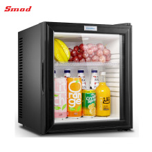 Hotel Minibars Mini Glass Door Refrigerator with Lock